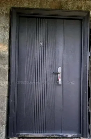 1200×2100 Black Steel Door