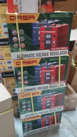 Qasa 5000w Automatic Voltage Stabilizer | Avr-Pro 5000va