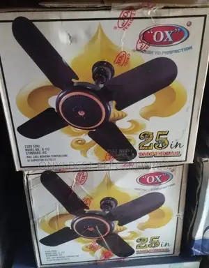 Ox 25" Short Blade Imperial Ox Ceiling Fan
