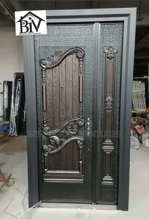 4ft by 7ft Copper Security Door 22