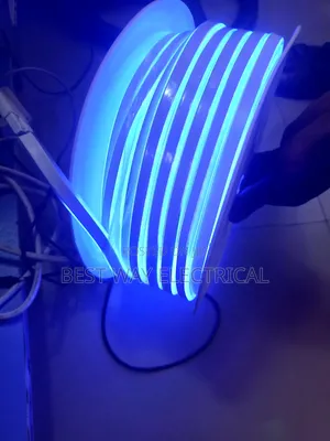 Frosted Rope Light Blue