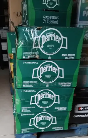 Perrier Carbonated Natural Spring Water-24× 330ml