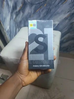 New Samsung Galaxy S21 Ultra 5G 256 GB Black
