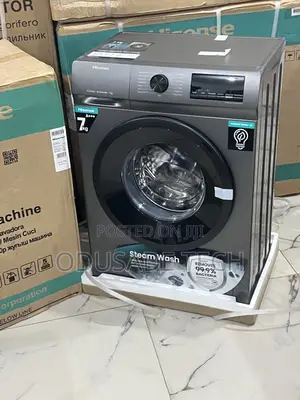 Hisense 7kg 1200rpm Washing Machine – Front Load, Inverter
