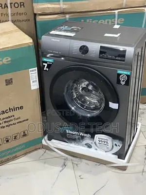 Hisense 1200rpm Smart Washing Machine – Front Load, 7kg