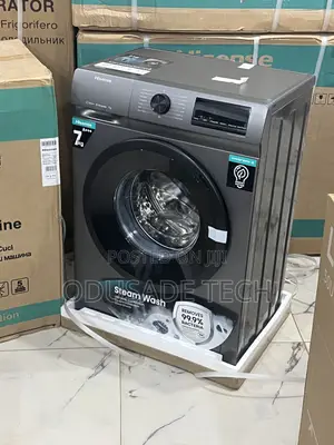 Hisense 7kg Front Loader – Energy Saving, Smart Inverter