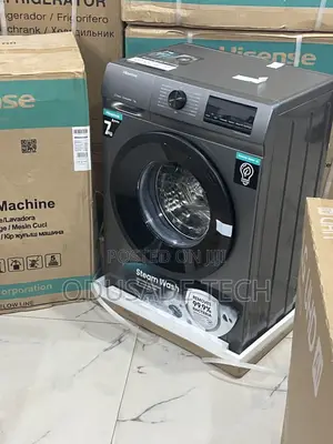 Hisense 7kg Washer –Smart Control, Front Load, Inverter Tech