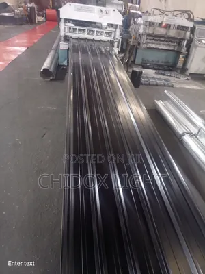 Long Span Design Aluminum Roofing Sheet Traffic Black Oven