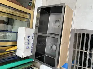 Double Hand Made Stainless Steel Kitchen Sink