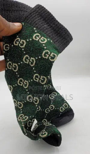 Ski Classic Unique Cotton Men’S Green Socks