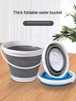 Thickened Silicone Foldable Water Bucket