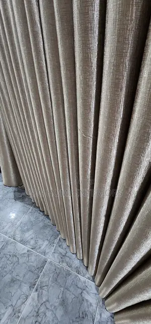 Premium Luxury Curtains Gold