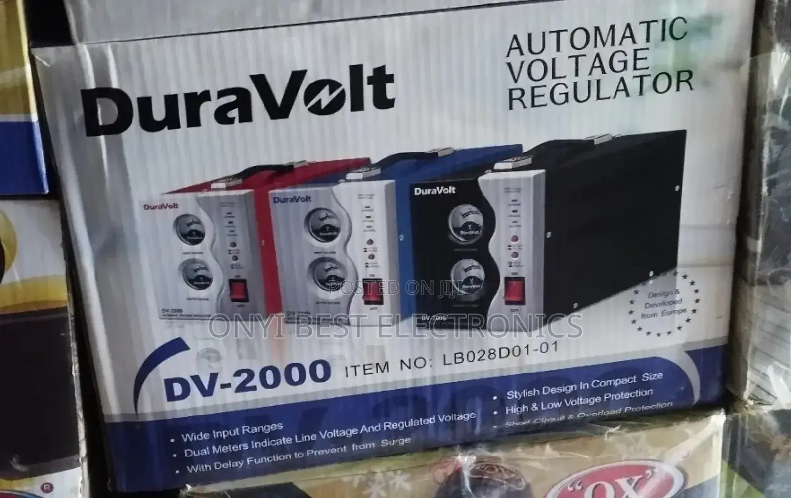 Duravolt Dv 2000va Relay Automatic Voltage Stabilizer