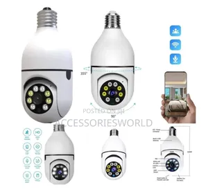 Indoor E27 Screw-in Smart Camera