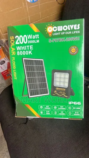 200watts Flood Light With Solar Panel