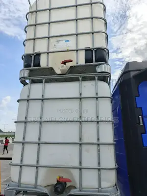 White Storage Tank