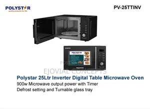 Polystar 25 Liters Digital Inverter Microwave