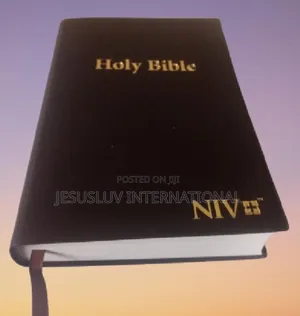 Holy Bible Niv,Thinline Comfort Print Brown Leather-biblica