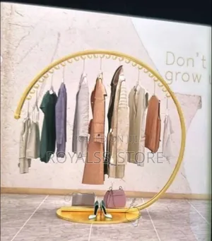 Multifunction Heavy Duty Gold Cloth Rack/Hanger