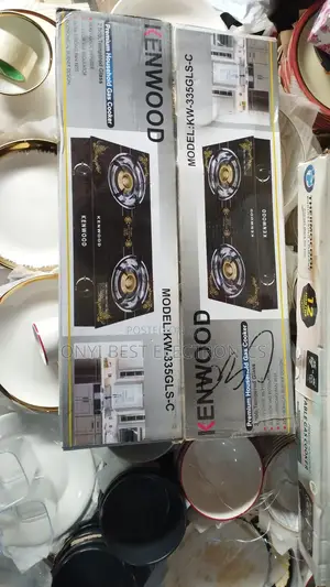 Kenwood 2 Burner Table Top Glass Gas Cooker
