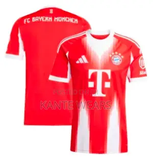 Adidas Bayern Munich 2025/2026 Latest Football Home Jersey