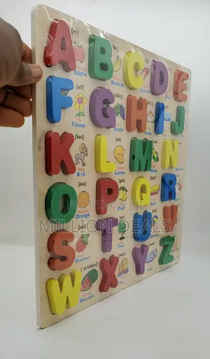 Alphabet Learning Board (Wooden) | Letter Matching Puzzle