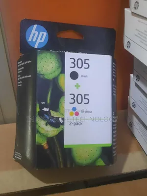 Original Hp 305 2in 1 Black Colour Ink Cartridge