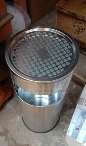 Stainless Steel Stand Trash Bin
