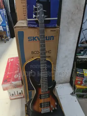 5 Strings Bass Guitar With 5 Pick Ups