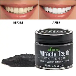 Miracleteeth Whitener Activated Coconut Charcoal Powder