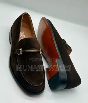 Italian Leather Salvatore Feragamo Shoes 40-47