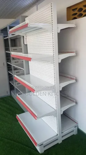 Double Standard Supermarket Shelves