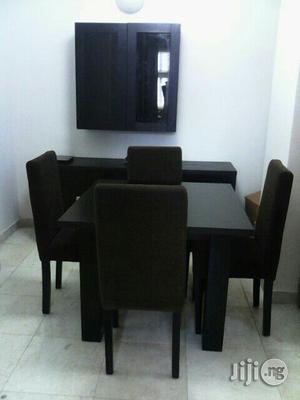 Wooden Dining Table With 4nos Chairs