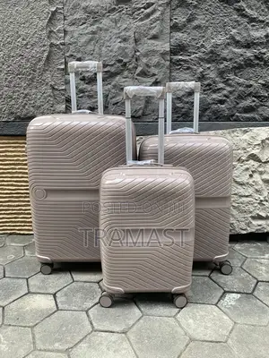 Unbreakable Rubber 3-piece Luggage