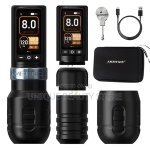 Wireless Tattoo Machine With Two Batteries