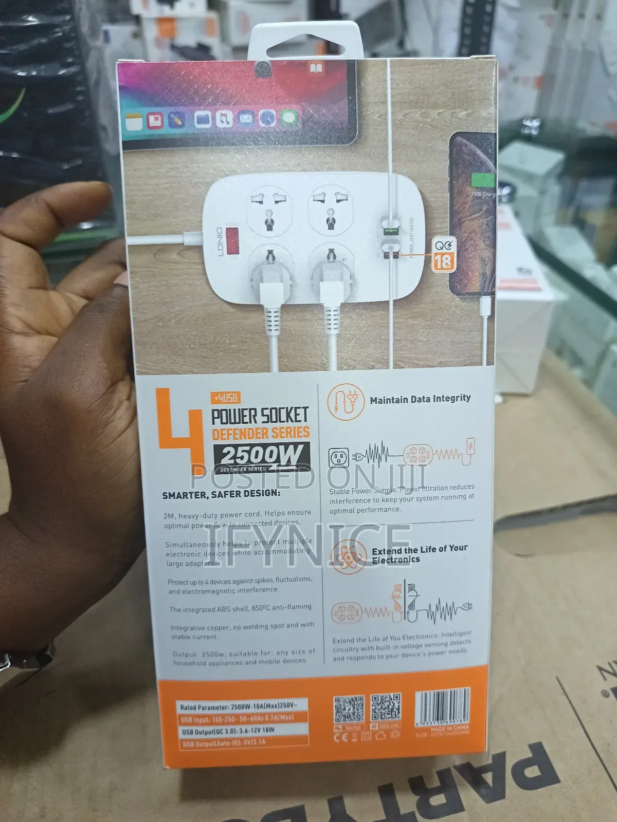 Ldnio 4power Socket