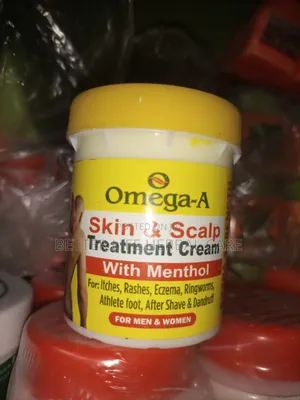 Omega _A Skin Scalp Treatment Cream.