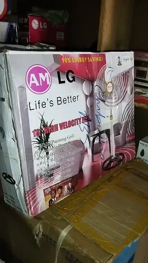 Lg 18 Inches Iron Blade Standing Fan