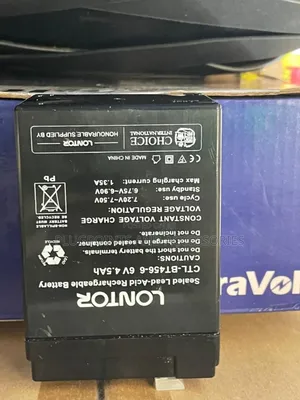Lontor Battery 6v 4.5amhs Clearance Sales
