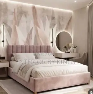 4 and Half by 6ft Bed Luxury Frame Can Come in Colors