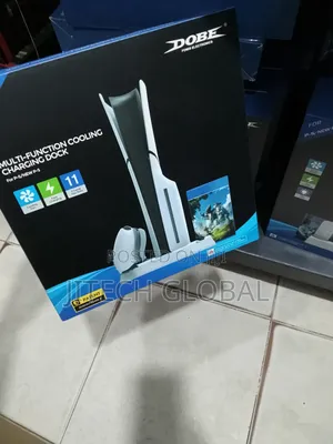 Ps5 Multifunction Cooling Stand Type-C Charging Port