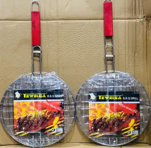 Bbq Grill Pan 100% Stainless Round Shape