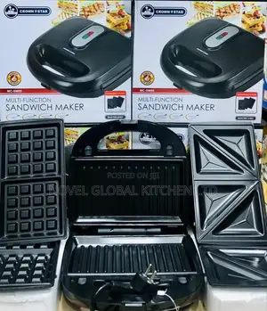 Waffle,Grill and Sandwich Maker