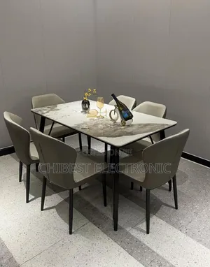Different Color Dining Table for 6 People