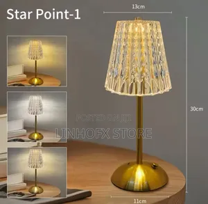 Rechargeable Crystal Led Light
