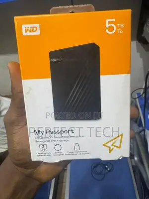 Wd 5tb My Passport (Black)