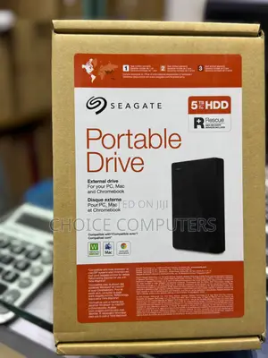 Seagate Portable Hard Drive 5tb For Mac & Windows [Black]