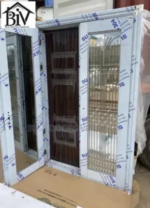 5ft by 8ft Front Glass Door Series 002
