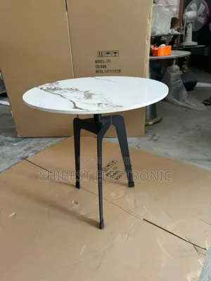 White Marble Center Table in Stock