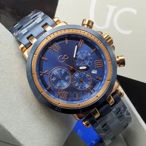 Guess Collection Men's Blue Chain Watch